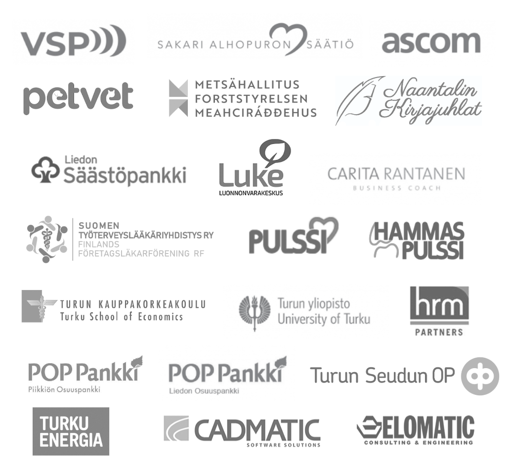 Viestintätoimisto Jokiranta asiakkaita